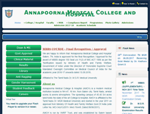 Tablet Screenshot of amch.in